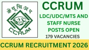 CCRUM RECRUITMENT 2026