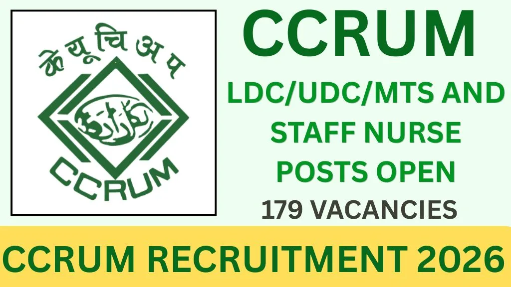 CCRUM RECRUITMENT 2026