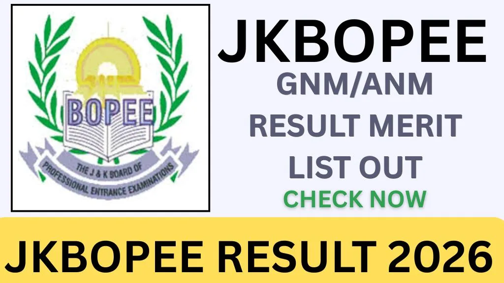JKBOPEE RESULT 2026
