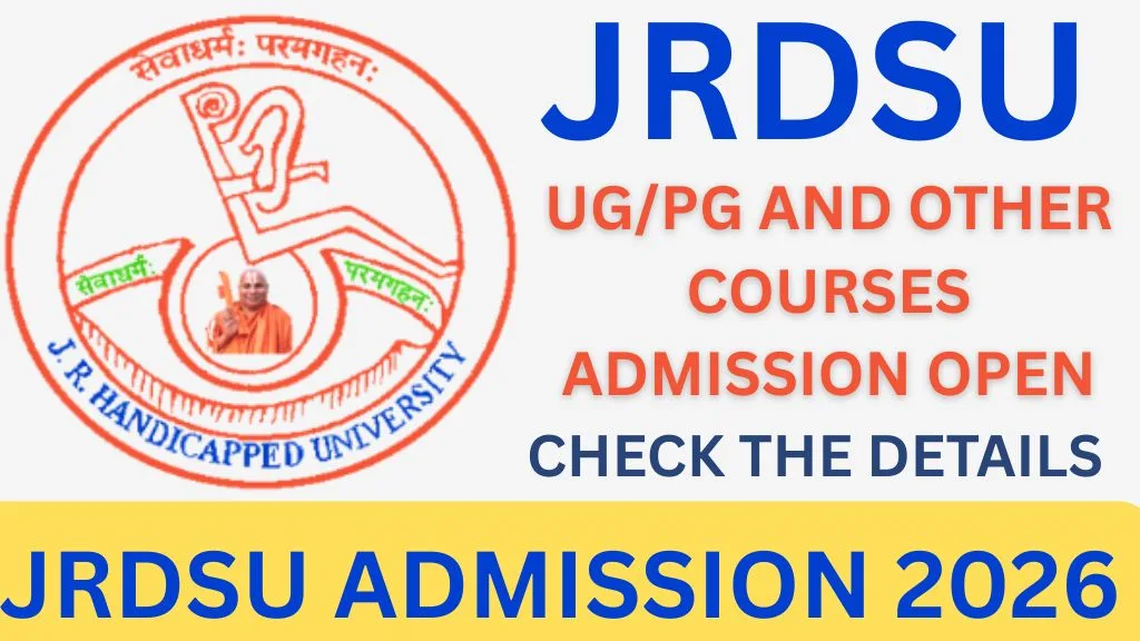 JRDSU ADMISSION 2026
