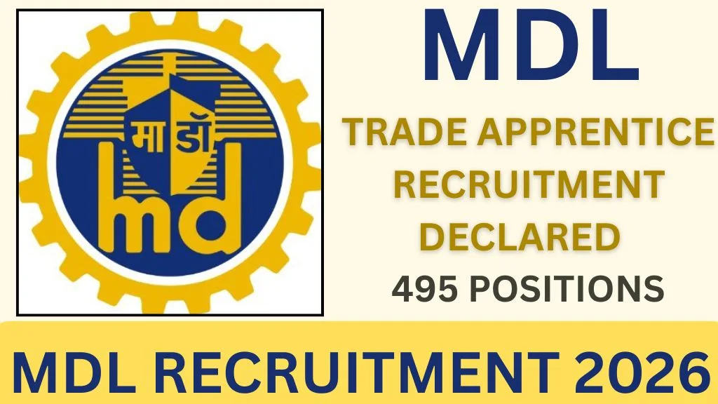 MDL RECRUITMENT 2026