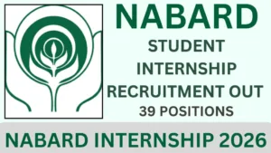 NABARD INTERNSHIP 2026