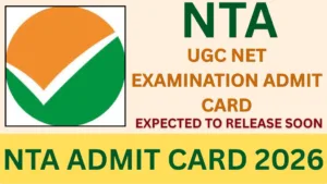 NTA ADMIT CARD 2026